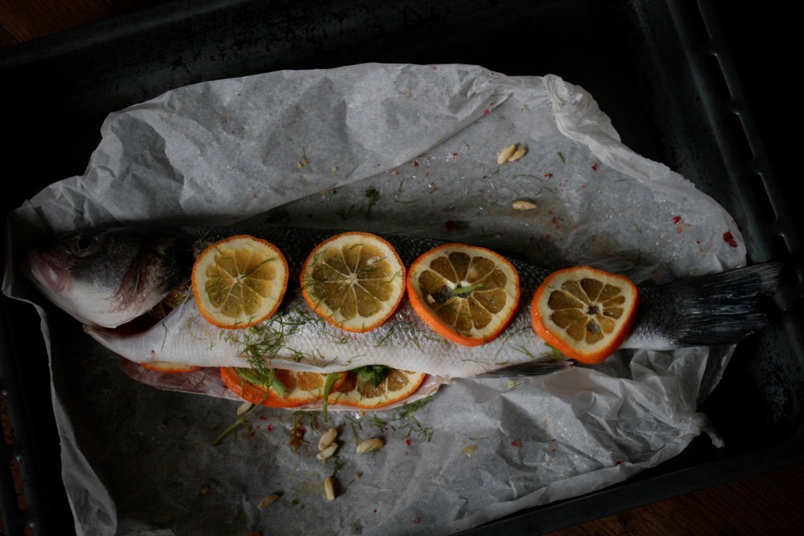 Orange Peel on Green Tiles – A Fish&nbsp;Recipe