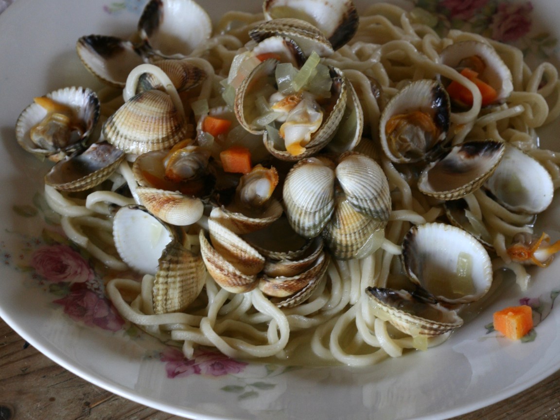 Winter Seafood Pasta and a Discovery