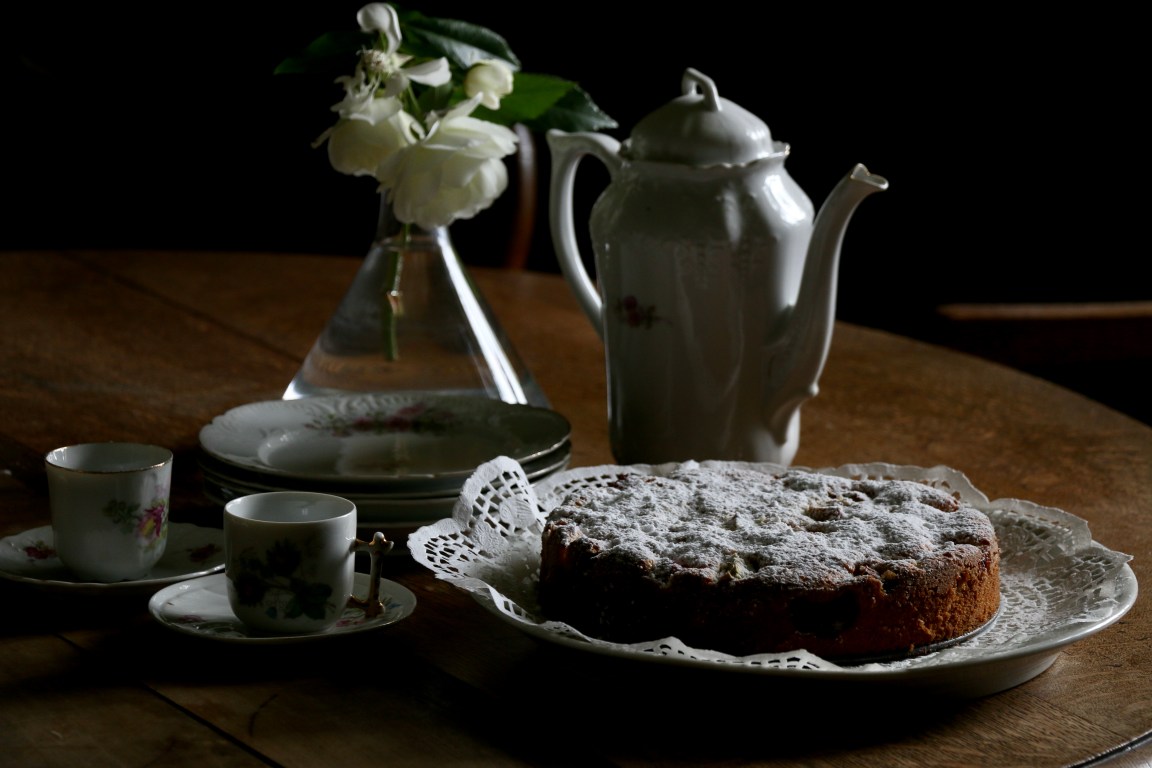 A Rhubarb Cake and Summer